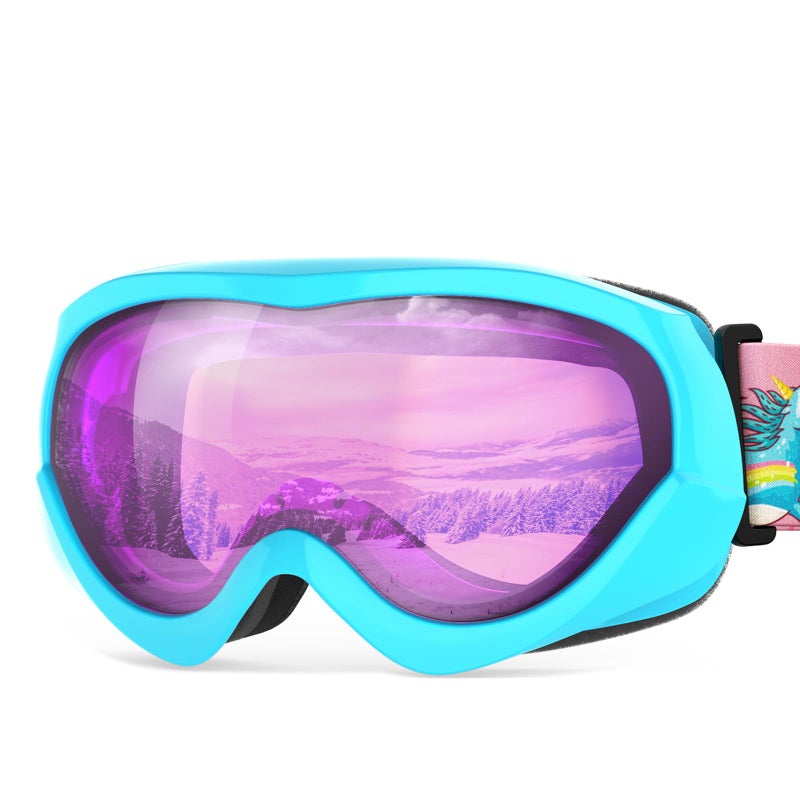 OutdoorMaster Kids Ski Goggles, Snow Goggles for Boys & Girls with 100% UV Protection - VLT 46.1% - Image 1